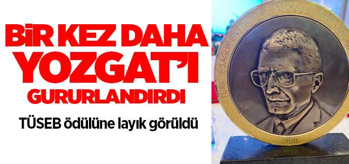 Prof. Dr. Taner Demirer TÜSEB ödülüne layık görüldü