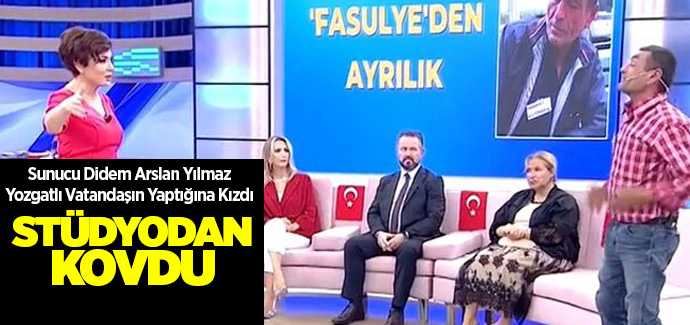 Didem Arslan Yozgatlı vatandaşın yaptığını duyunca stüdyodan kovdu