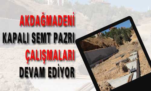 AKDAÐMADENİ BELEDİYESİ ÇALIŞMALARINA HIZ VERDİ