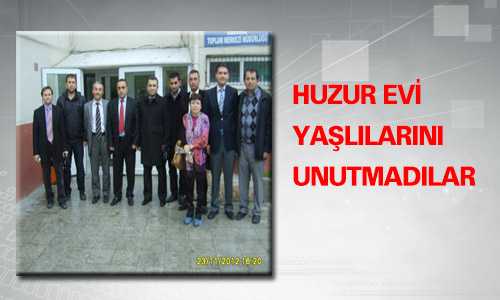 ALPARSLAN TÜRKEŞ HUZUR EVİNE ANLAMLI ZİYARET