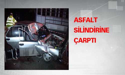 YAÐMURDA KAYAN ARAÇTA 1 ÖLÜ