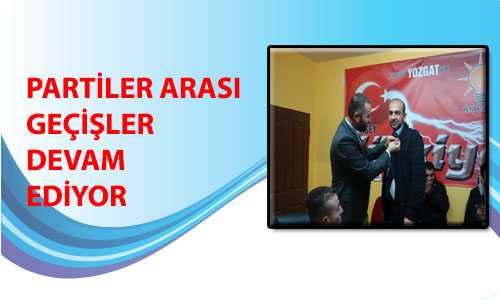 HAS PARTİDEN AK PARTİYE KATILDILAR