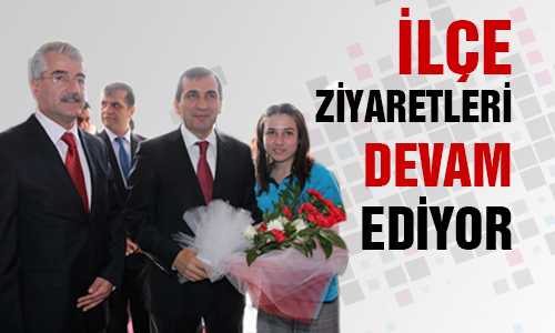 VALİ YAZICI İLÇELERDEKİ İNCELEMELERİNE DEVAM EDİYOR