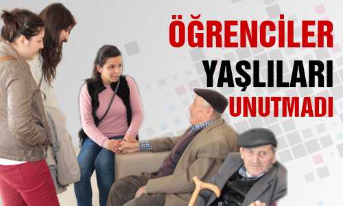 YAŞLILARI HAFTALARINDA YALNIZ BIRAKMADILAR