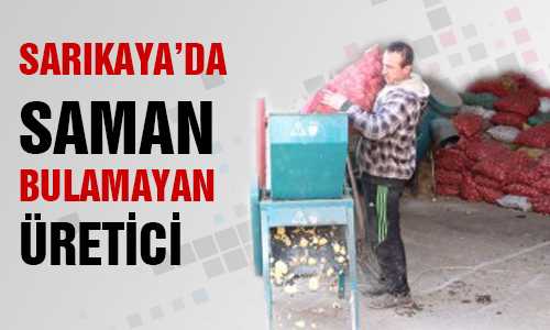 SAMAN BULAMAYAN ÜRETİCİ PATATESTE BULDU ÇAREYİ