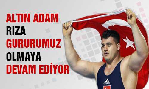 RIZA KAYAALP AVRUPA ŞAMPİYONU