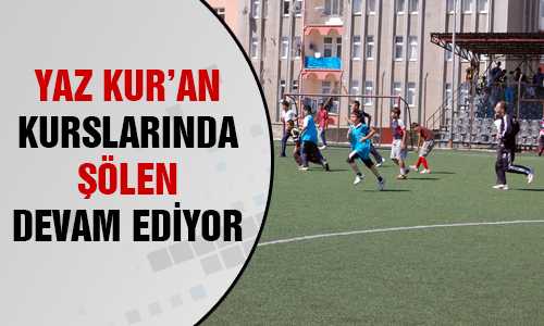 YAZ KUR’AN KURSLARI ÇOCUKLARA SEVDİRİLİYOR