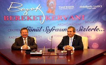 YOZGAT BOZOK BEREKET KERVANINDA BULUŞUYOR