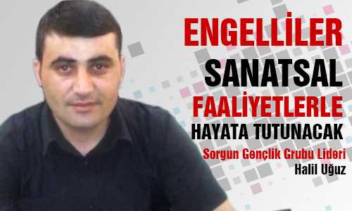 ENGELLERİ SANATLA AŞIYORLAR