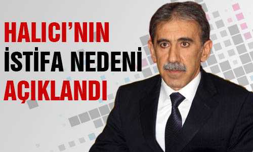 AK PARTİ’DEN HALICI İSTİFA AÇIKLAMASI