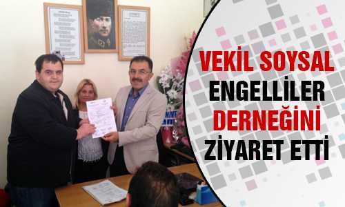 SOYSAL ENGELLİLERE YÖNELİK PROJELER HAYATA GEÇİRİLECEK