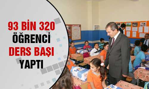 YOZGAT’TA 93 BİN 320 ÖÐRENCİ İÇİN ZİL ÇALDI