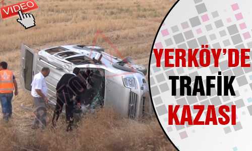 TRAFİK KAZASI 2 YARALI