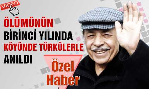 NEŞET ERTAŞ TÜRKÜLERLE ANILDI