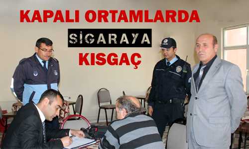 SARIKAYA’DA SİGARA DENETİMLERİ YAPILDI