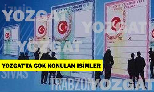 YOZGAT’TA ÇOCUKLARA KONULAN İSİMLER