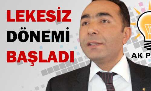 AK PARTİ İL BAŞKANI HARUN LEKESİZ OLDU