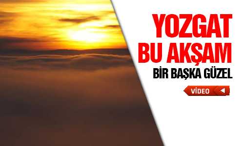 YOZGAT’TA SİS KARTPOSTALLIK MANZARA OLUŞTURDU