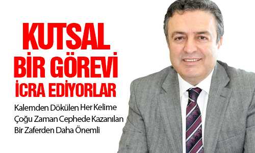 OSMAN COŞKUN GAZETECİLER GÜNÜNÜ KUTLADI