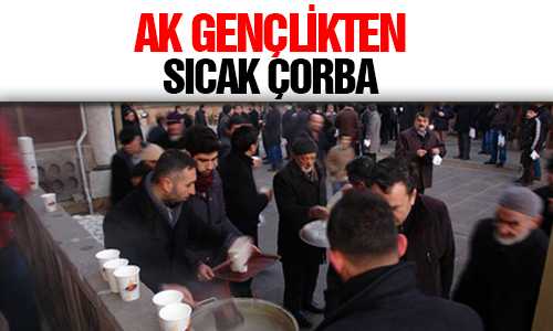 CAMİ CEMAATİNE SICAK ÇORBA
