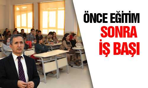 BÜ’DE ADAY MEMURLARI EÐİTİMİ BAŞLADI