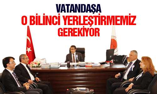 YOZGAT DEFTERDARI REKTÖR UÇARI ZİYARET ETTİ