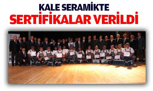 BAKANLIK ONAYLI SERTİFİKALARI VALİDEN ALDILAR
