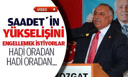 BÜYÜKSOY İKTİDARA SESLENDİ HADİ ORADAN