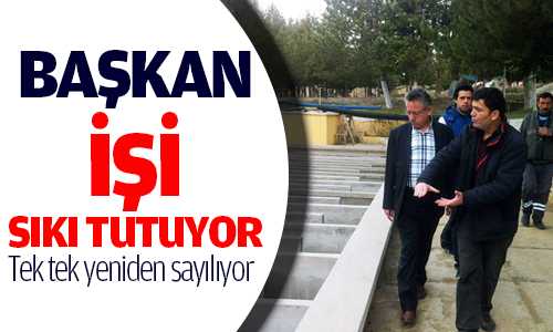 Başkan Arslan, Haftasonu İncelemelerde Bulundu