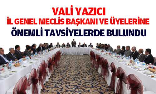 Yazıcı, 2014 Yozgat için Yatırım Yılı Olacak