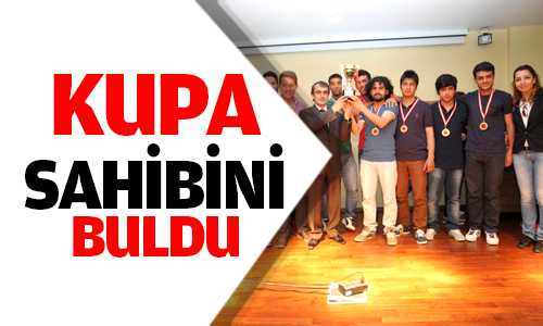 BÜ’de Kupa Sahiplerini Buldu