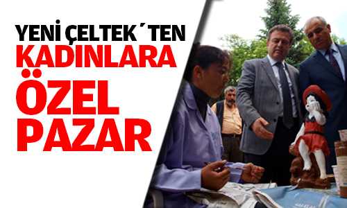 Yeni Çeltek Kömür İşletmesi Kadınlara Yönelik Çadır Pazar Kurdu
