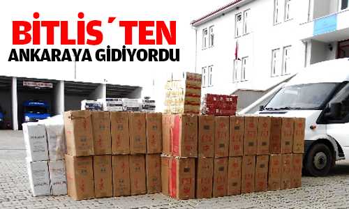 Yozgat Jandarma Ekipleri 58 Bin Kaçak Sigara Ele Geçirdi