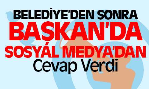 Başkan Arslan Takipçisine Twitter’den Cevap Verdi
