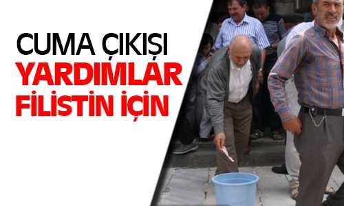 Yozgat’ta Tüm Camilerde Filistin için Yardım Toplandı