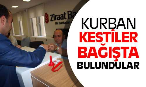 AK Parti Bağışta Bulundu