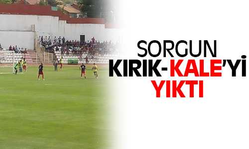 Sorgun Belediyespor Türkiye Kupası Elemesinde Kırıkkalespor’u 2-1 Yendi