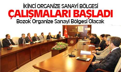 Bozok Organize Sanayi Bölgesi Çalışmaları Başlıyor