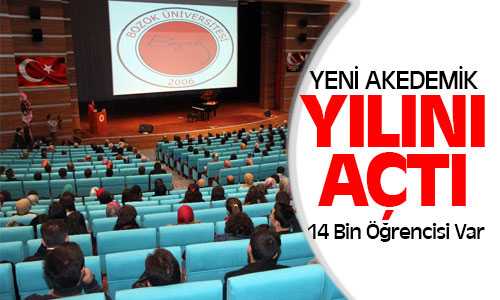 Bazok Üniversitesi Yeni Akemdemik Yılını Açtı