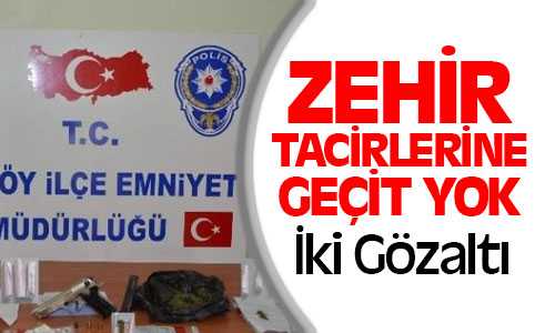 Yerköy Emniyeti Zehir Tacirlerine Göz Açtırmadı