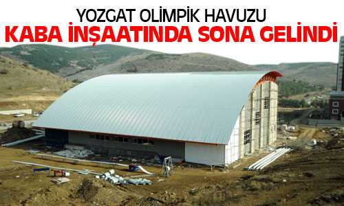 Olimpik Havuzun Kaba İnşaatında Sona Gelindi
