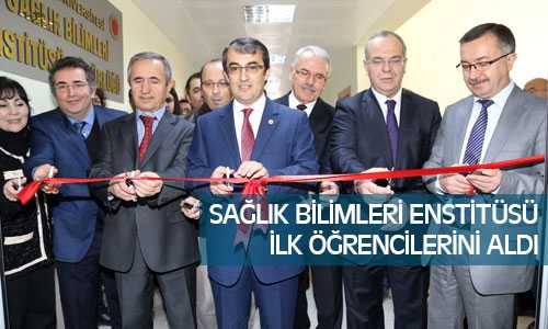 BÜ SAÐLIK BİLİMLERİ ENSTİTÜSÜ İLK ÖÐRENCİLERİNİ ALDI