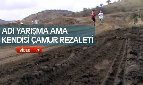 Çamurlu Yolda Okullar Arası Kros Yarışması