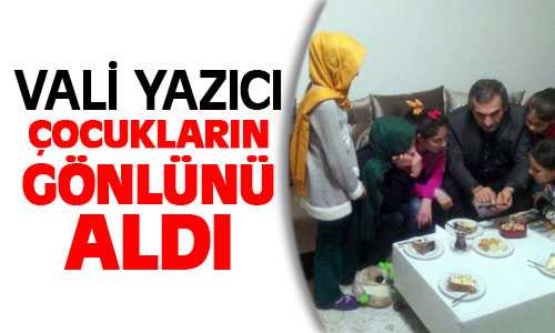 Vali Yazıcı, Mutlu Yuva Mutlu Yaşam Derneği Çocuk Evlerini Ziyaret Etti