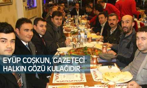 Eyüp Coşkun, Gazetecilerin Gününü Kutladı
