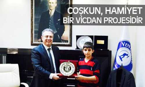 Osman Coşkun’a Hamiyet’li Ziyareti