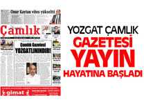 Yozgat Çamlık Gazetesi İlk Sayısını Çıkardı