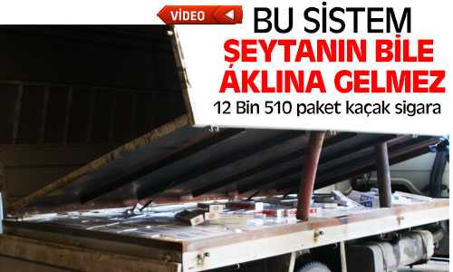 Emniyet’ten Kaçak Sigara Operasyonu 12 Bin 510 Paket Kaçak Sigara