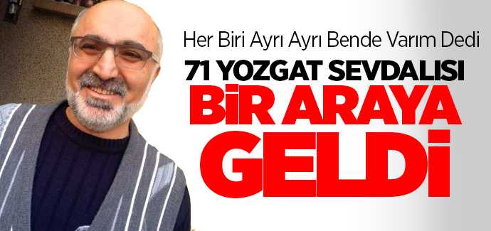 71 Yozgatlı Şair bir araya gelerek Yozgat Şairler Antolojisi hazırladı