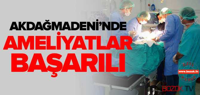 Akdağ'da Ameliyatlar Başarılı